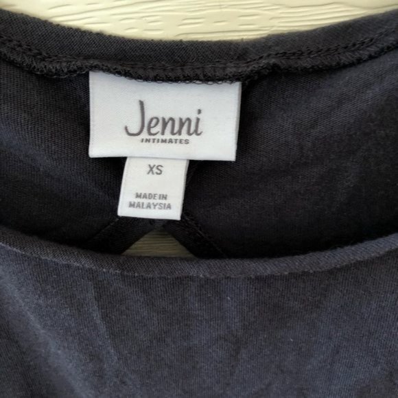 JENNI Palm Tree sleep tee, pajama chemise - Picture 4 of 6